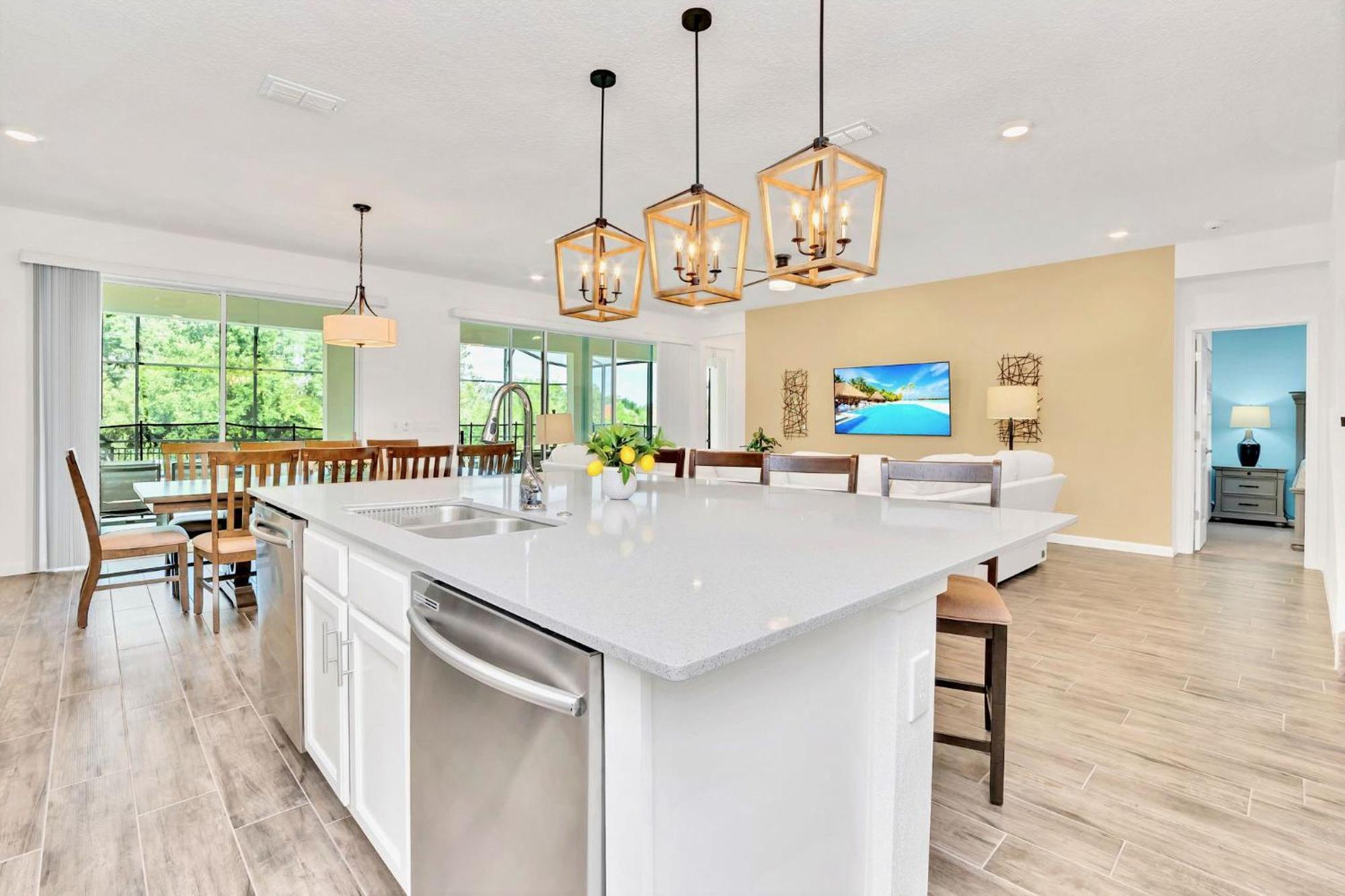 Stunning 9Br Home - Family Resort With Private Pool, Hot Tub, Games Room And Bbq! Kissimmee Esterno foto