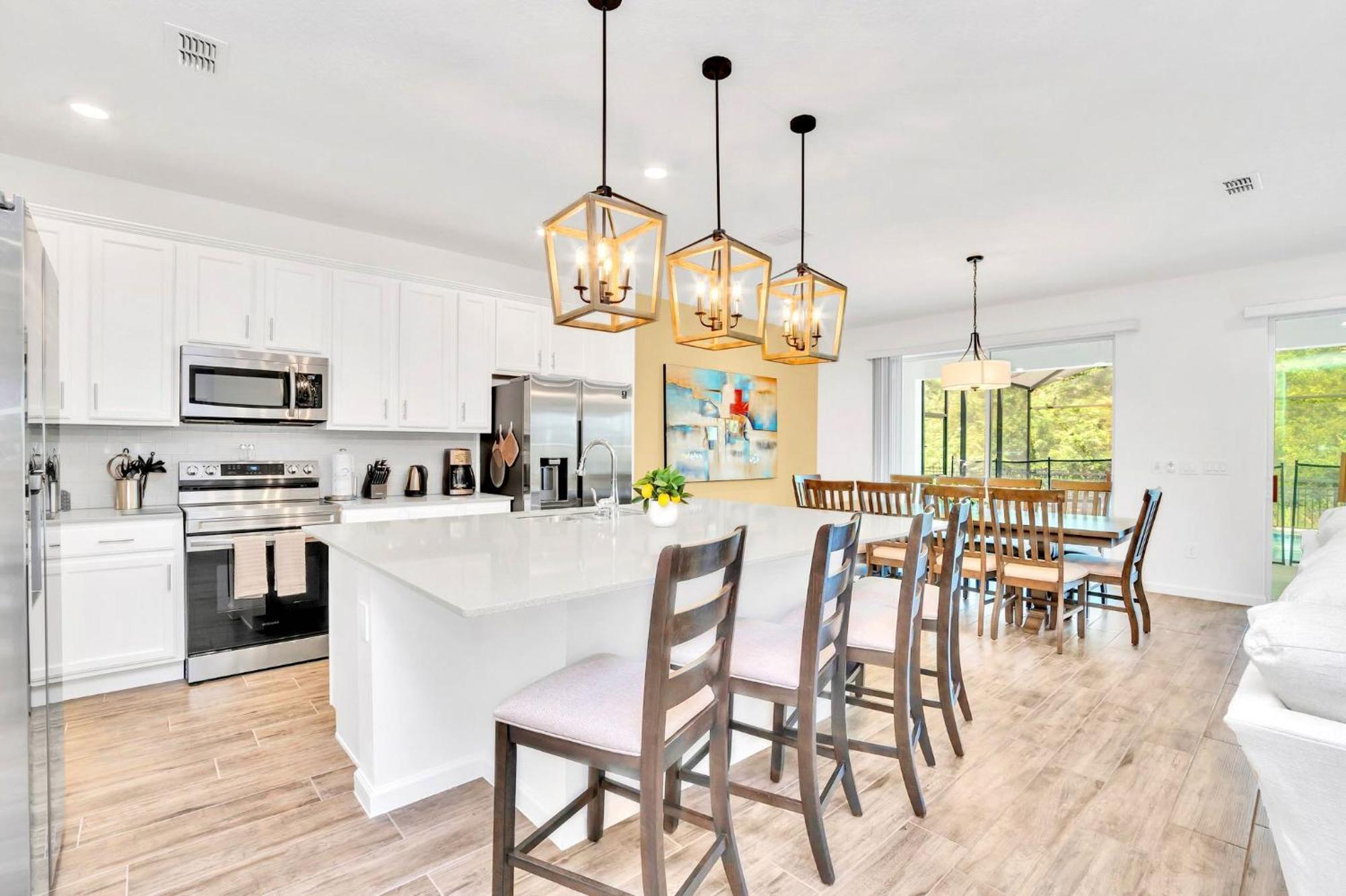 Stunning 9Br Home - Family Resort With Private Pool, Hot Tub, Games Room And Bbq! Kissimmee Esterno foto